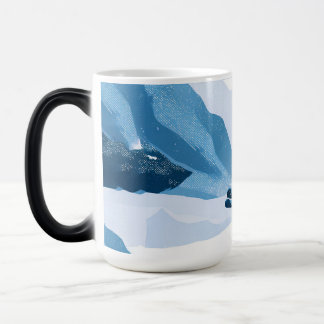 Mug Magic winter sports illustration