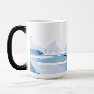 Mug Magic winter sports illustration