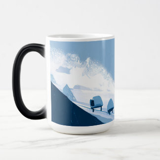 Mug Magic winter sports illustration