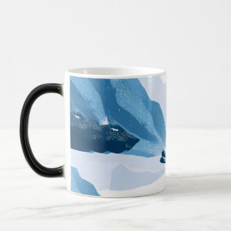 Mug Magic winter sports illustration