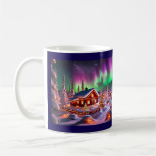 Mug Magic Winter Wonderland : Village de Père Noël