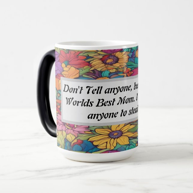 Mug Magic Worlds Best Mom - (Devant gauche)