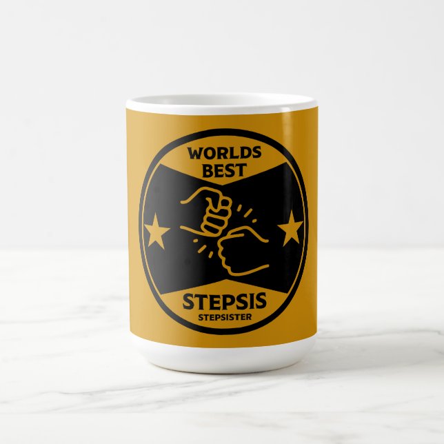 Mug Magic Worlds Best Stepsoeur (Centre)