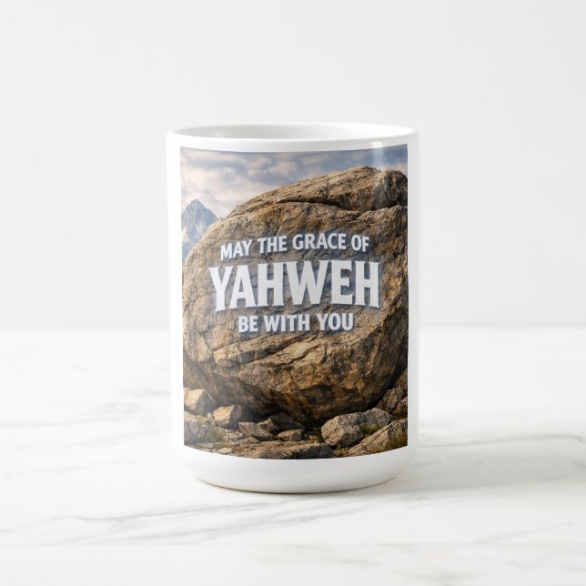 Mug Magic YAHWEH blanc  (Centre)