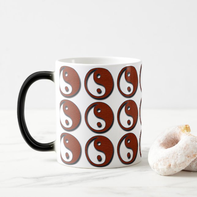 Mug Magic Yin Yang by Shirley Taylor  (Avec donut)