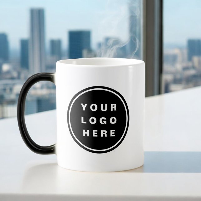 Mug Magic Your Business Logo Promoteur Business Company (Créateur téléchargé)
