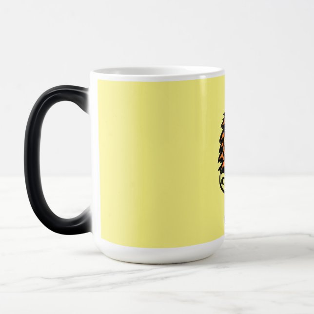 Mug Magic ZebraLeon adaptatif - illustration avec texte (Gauche)