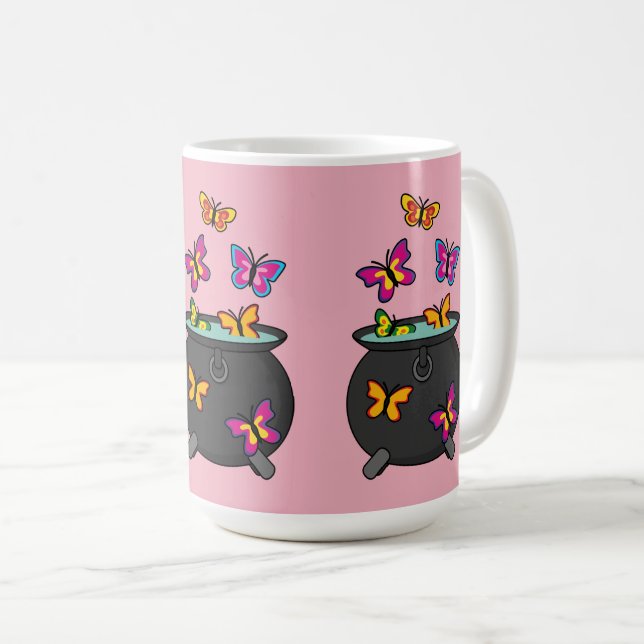 Mug Magical Butterflies from a cauldron (Devant droit)