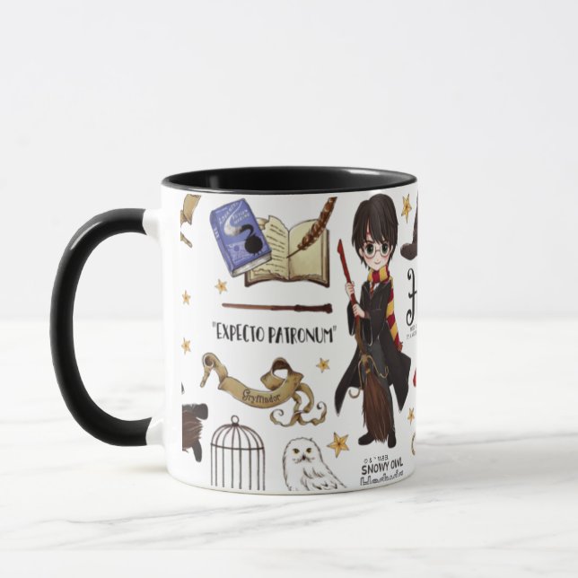 Mug Magical HARRY POTTER™ Watercolor (Gauche)