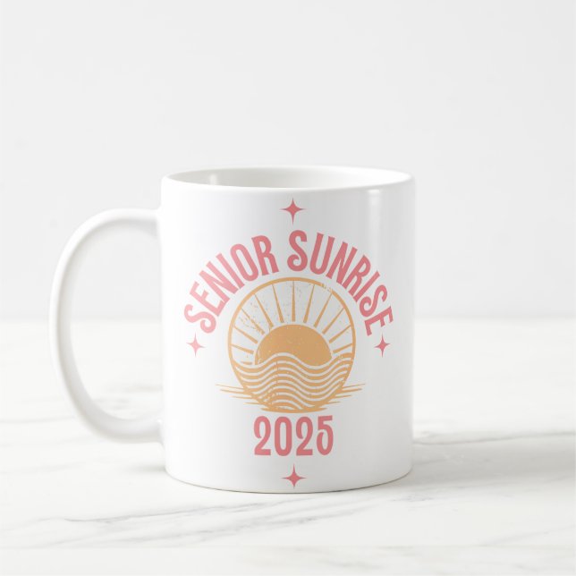 Mug Magical Senior Sunrise 2025 High School 12Th Twelf (Gauche)