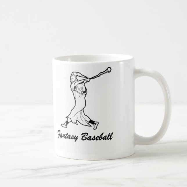 Mug Magicien de base-ball d'imaginaire (Droite)