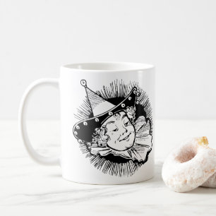 Mug Magicien vintage d'Oz, Portrait de Munchkin femme