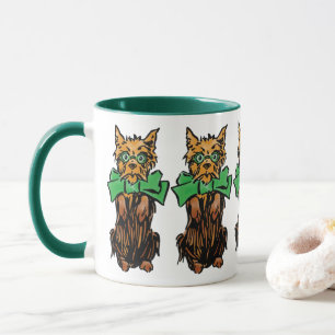 Mug Magicien Vintage Oz Toto Chien avec Arc Vert