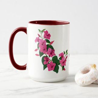Mug Magie florale Customisée