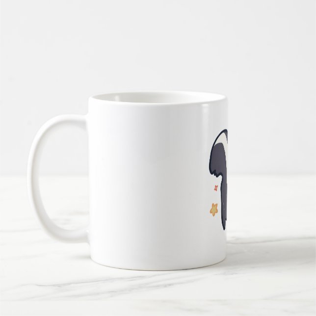 Mug Magie mignonne de skunk (Gauche)