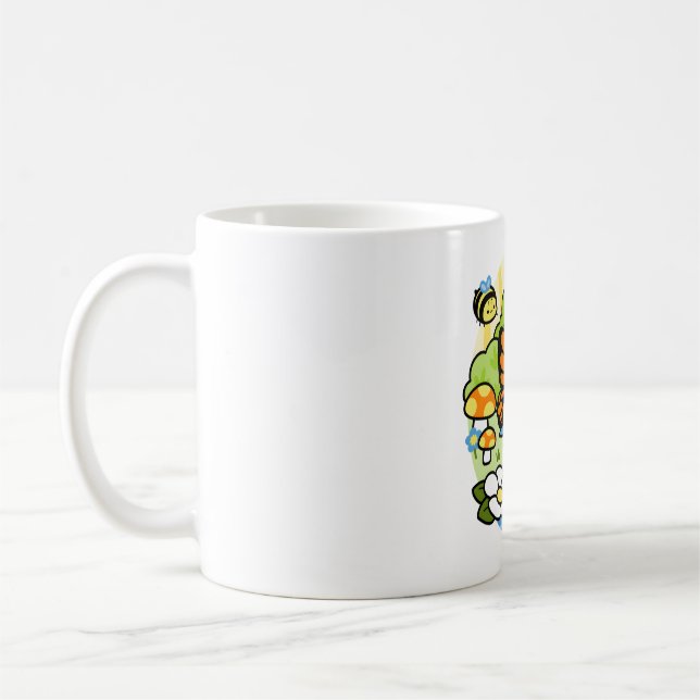 Mug Magique Bird Matcha - Portrait (Gauche)