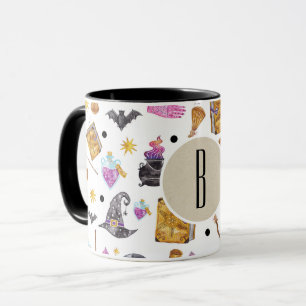 Mug Magique Halloween Aquarelle Fantaisie Fortune