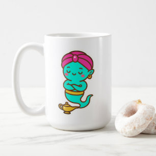 Mug Magique Kawaii Djinn - Neon Spirit