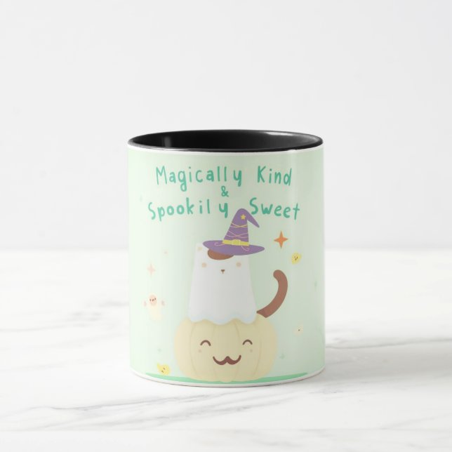 Mug Magiquement gentil et effrayant sucré – Hall paste (Centre)