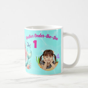 Mug Magiques Sirènes Sous l'Océan 1er Anniversaire Pho