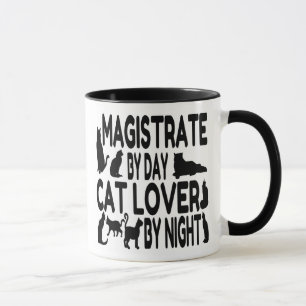 Mug Magistrate aime les chats