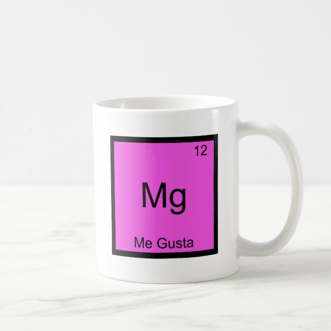 Mug Magnésium - Je T-shirt drôle de chimie de Meme (Droite)