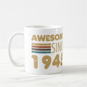 Mug Magnifique depuis 1945 80e anniversaire