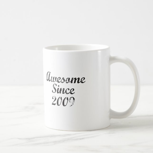 Mug Magnifique depuis 2009 (Droite)