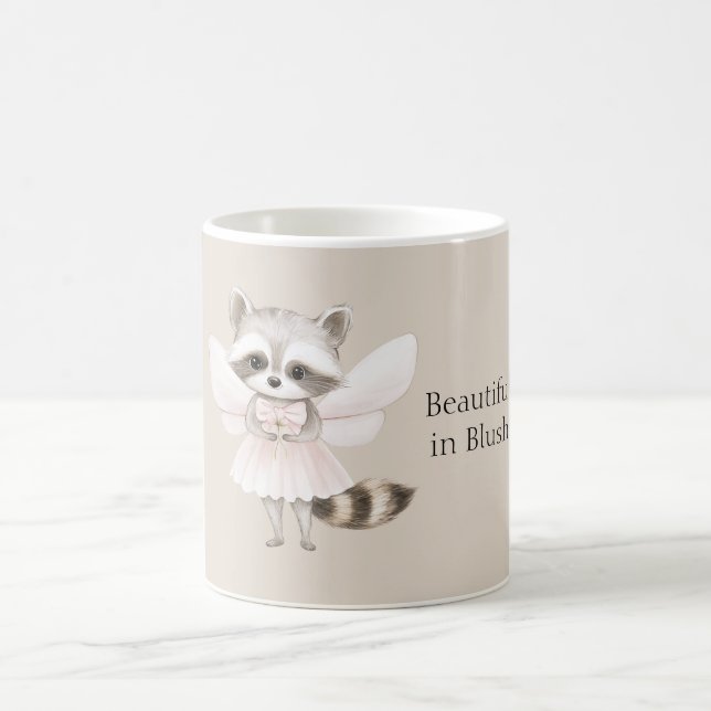 Mug Magnifique en Raton laveur rose (Centre)