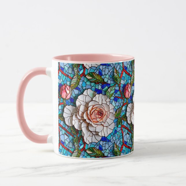 Mug Magnifique Motif de Mosaïque (Gauche)