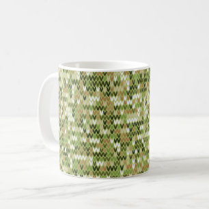 Mug Magnifique motif de tricot grand-mère en couleur o