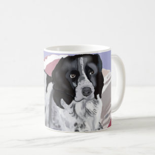 Mug Magnifique Springer Spaniel noir et blanc