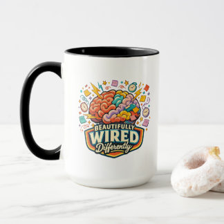 Mug Magnifiquement Câblé Différemment Neurodivergent T