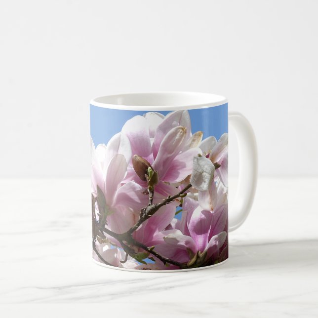 Mug Magnolia blossom (Devant droit)