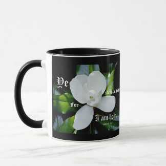 Mug Magnolia méridionale avec Leviticus 11:44