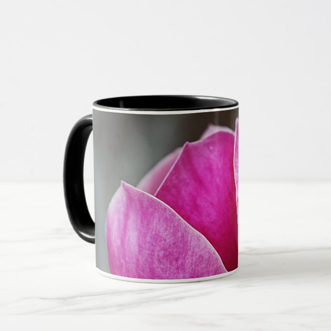 Mug Magnolia rose en pleine floraison (Devant gauche)