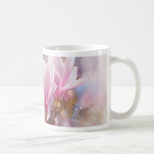 Mug Magnolia rose-pourpre en floraison - Fleur de prin