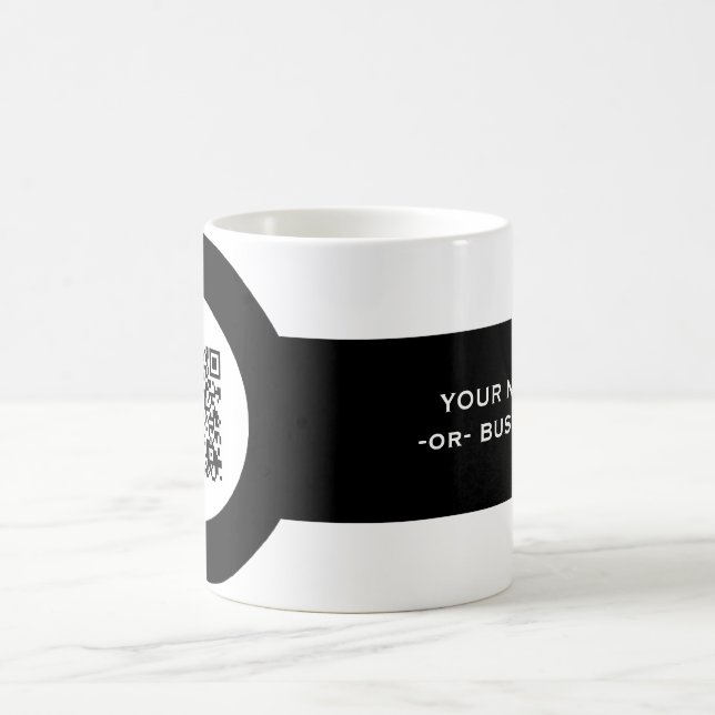 Mug magstrip personnalisable de code de QR (Centre)