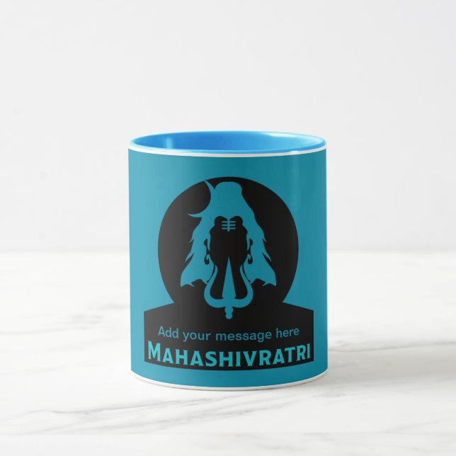 Mug Maha Shivratri - Happy Maha Shivratri (Centre)