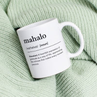 Mahalo, définition Dictionnaire de mots hawaïens