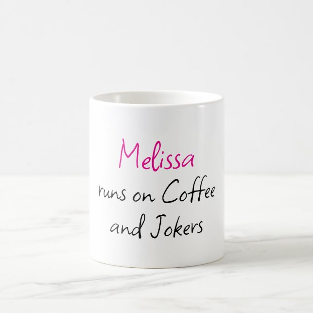Mug Mahjong Personnalisé Créatif Drôle Nom  (Centre)