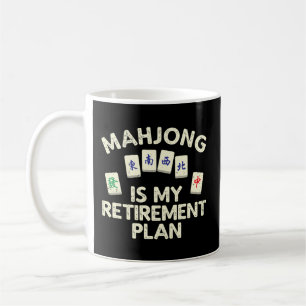 Mug Mahjong Pour La Retraite Du Joueur Mahjong