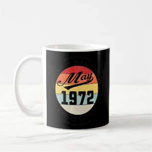 Mug Mai 1972 50e anniversaire 50 ans d'être légendaire