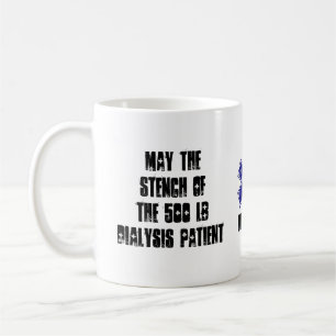Mug Mai la puanteur du dialysé de 500 livres