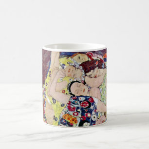 Mug Maiden (Vierge), Gustav Klimt, Art Nouveau Vintage
