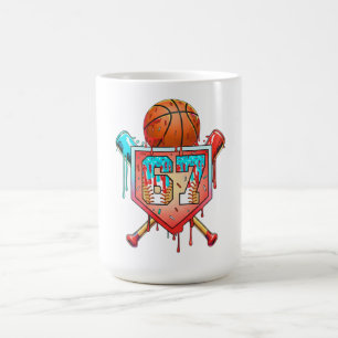 Mug Maillot de baseball basketball numéro 67 Drip Spor