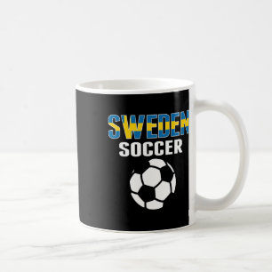 Mug Maillot de fans de football suédois fiers - Souten