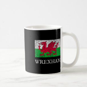 Mug Maillot de foot Wrexham Footbyll Wales Gallois Rét