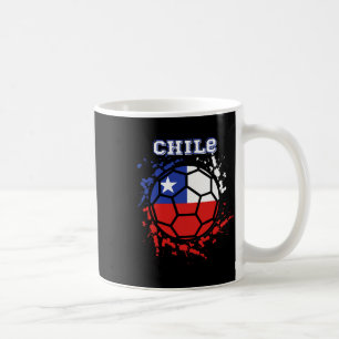 Mug Maillot de footballeur chilien drapeau chilien Sup