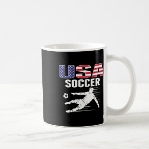 Mug Maillot des Amoureux de Football Américain Drapeau